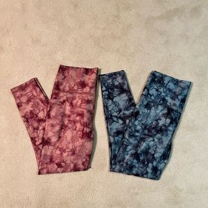 Athleta Salutation Stash 7/8 Leggings - bundle of 2